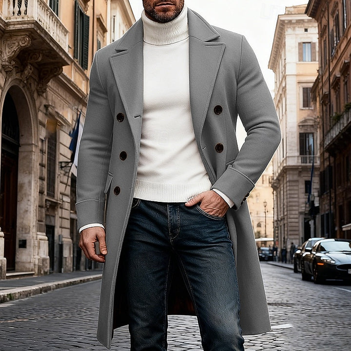 Nolan | Tailored Longline Overcoat