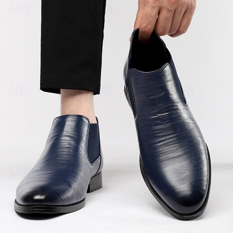 Carter | Refined Slip-On Chelsea Boots