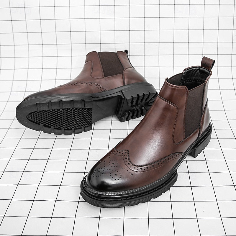 Wesley | Wingtip Chelsea Boots