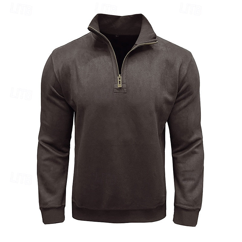 Ellison | Refined Quarter-Zip Sweatshirt
