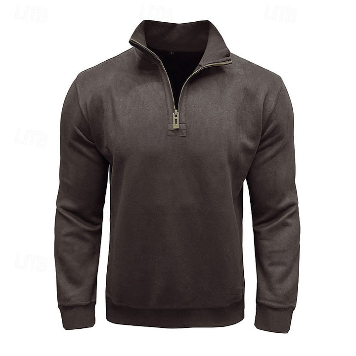 Ellison | Refined Quarter-Zip Sweatshirt