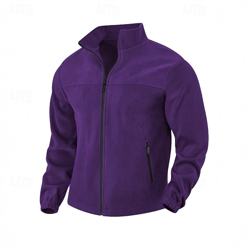 Ellis | Stand-Collar Full-Zip Fleece Jacket