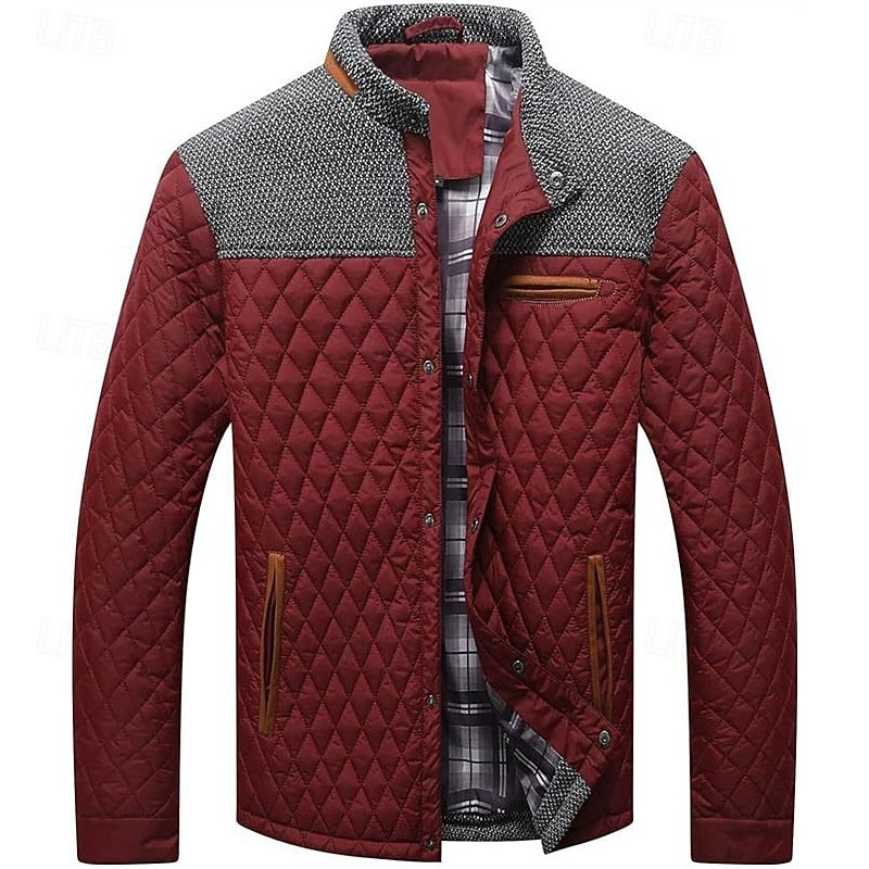 Ellison | Quilted Stand-Collar Jacket