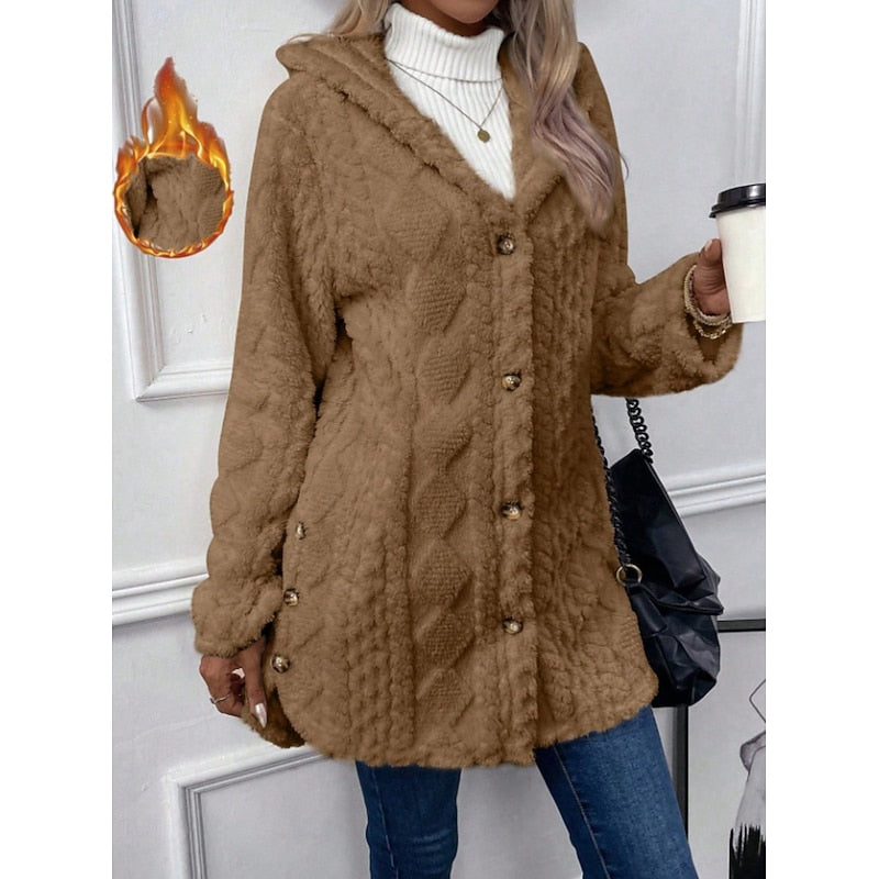 Beverly | Cozy Hooded Open-Front Jacket