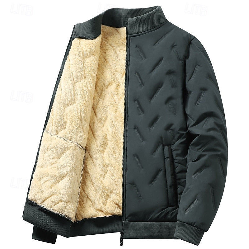 Calder | Quilted Bomber Jacket