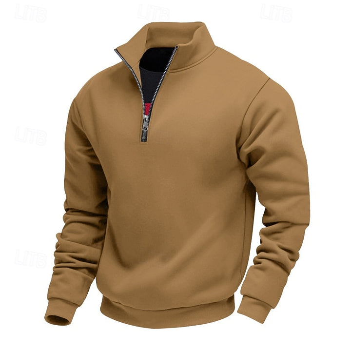 Tanner | Refined Half-Zip Sweatshirt