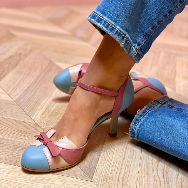 Grace | Elegant Round Toe Heels