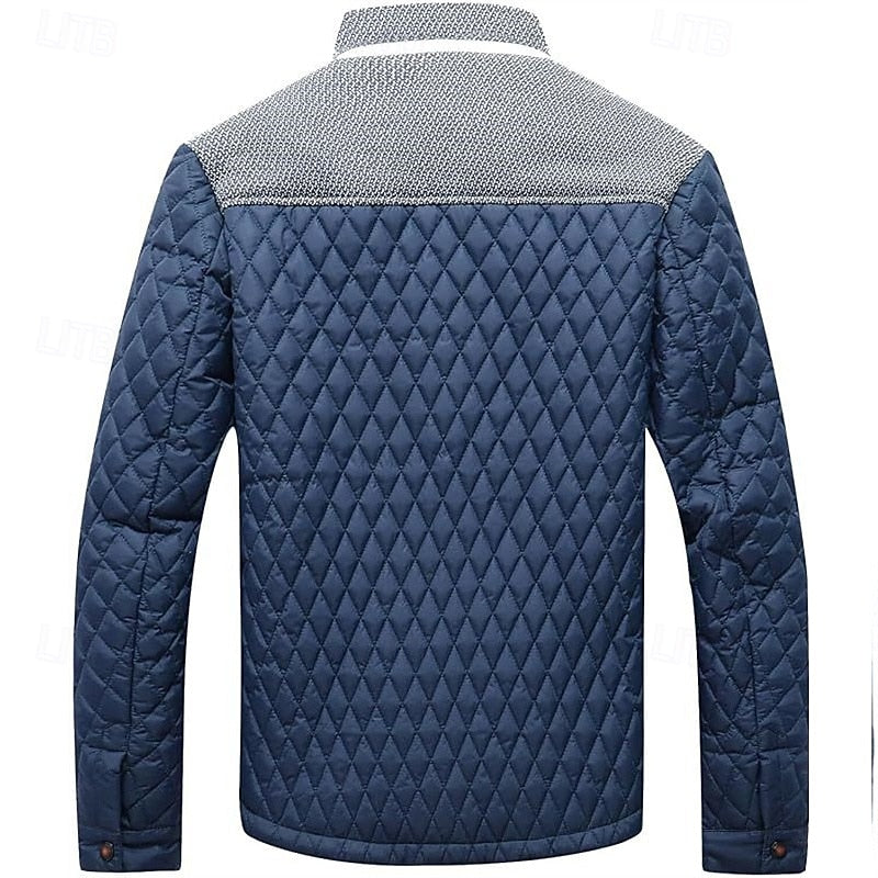 Ellison | Quilted Stand-Collar Jacket