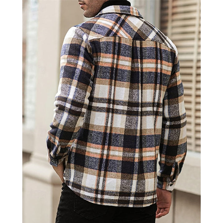 Callan | Rugged Plaid Shirt Jacket