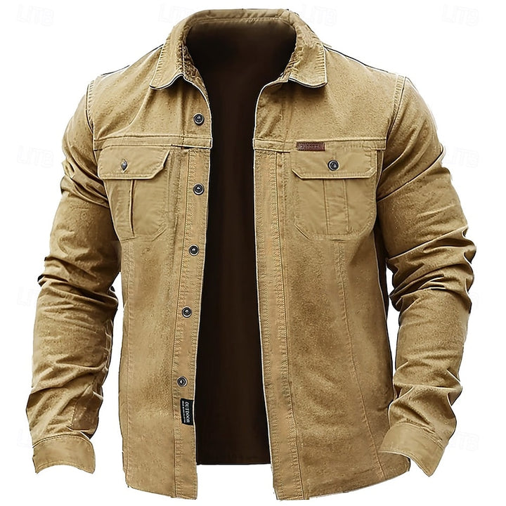 Ronan | Rugged Utility Shirt Jacket