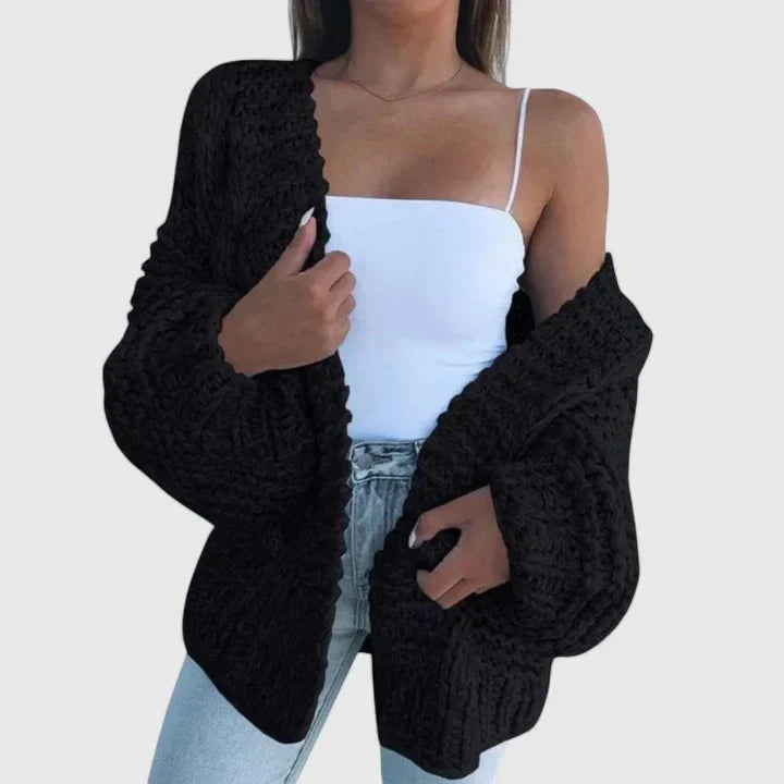 Astrid | Chunky Knit Cardigan