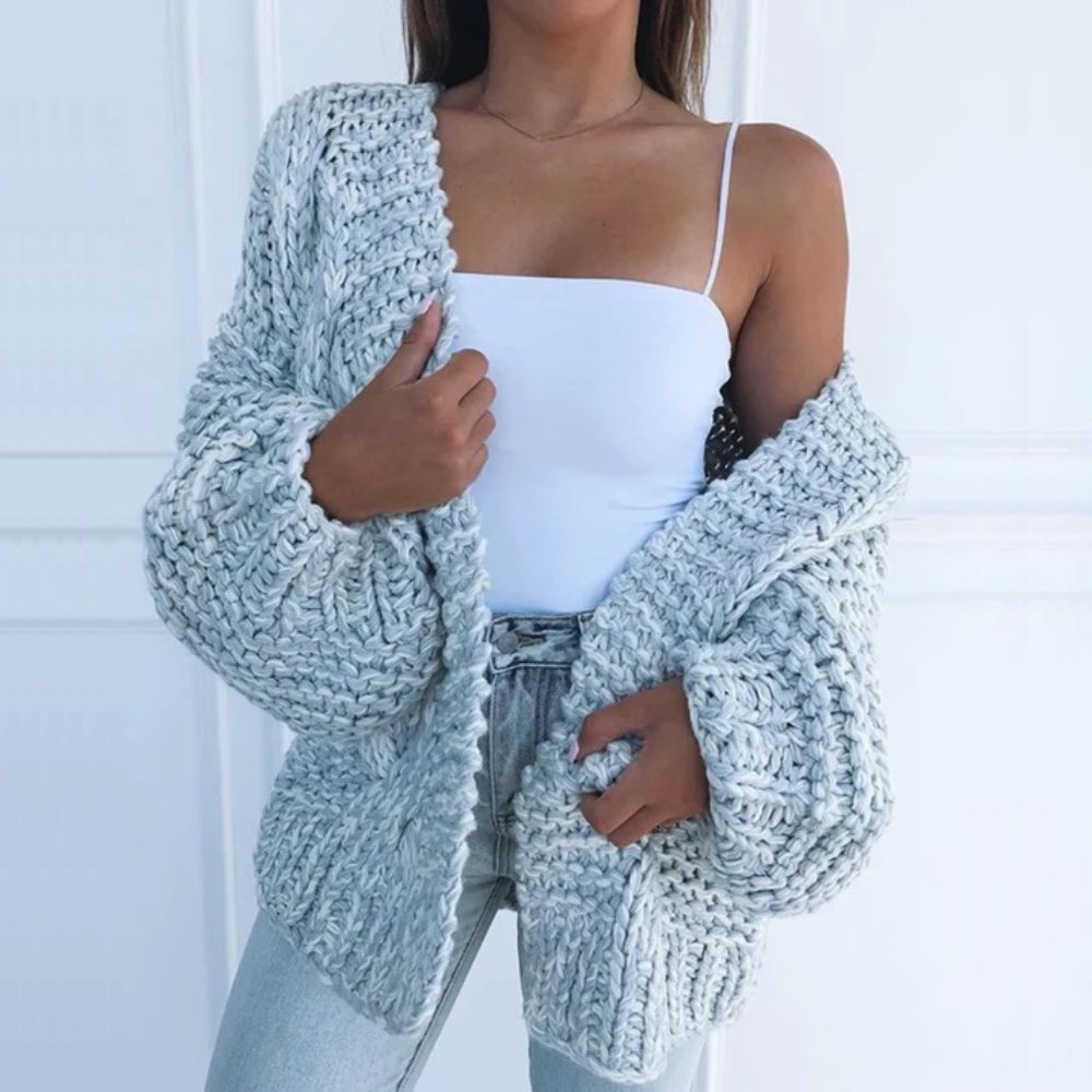 Astrid | Chunky Knit Cardigan