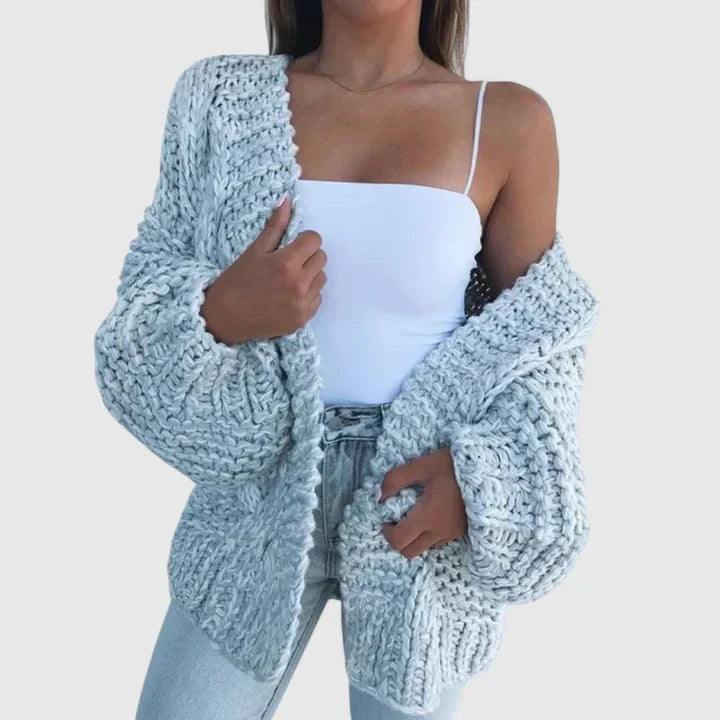 Astrid | Chunky Knit Cardigan