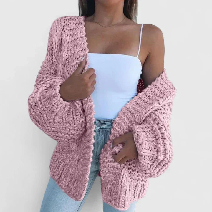 Astrid | Chunky Knit Cardigan