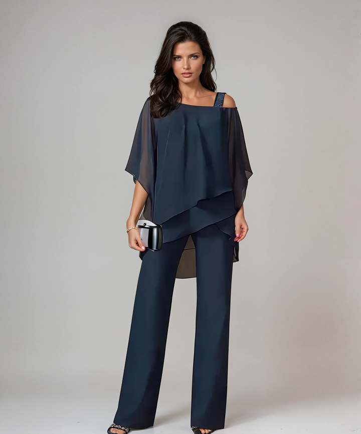 Mariella | Elegant Two-Piece Layered Set