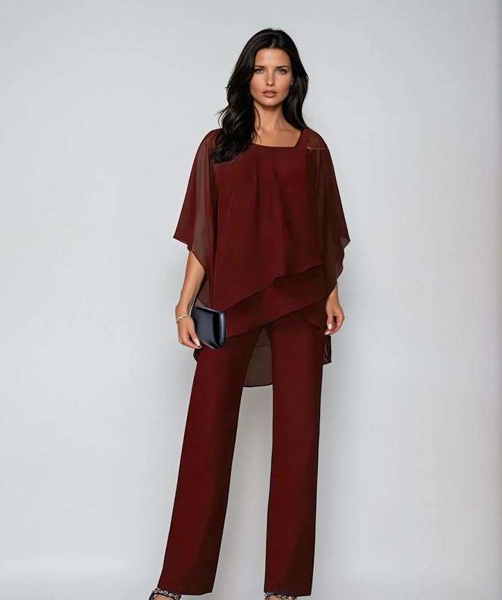 Mariella | Elegant Two-Piece Layered Set