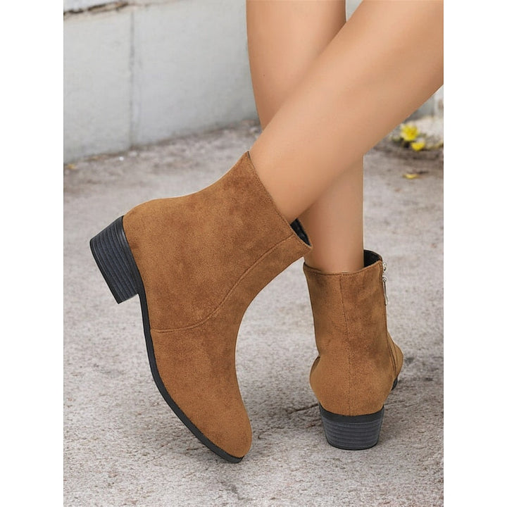 Georgia | Sleek Side-Zip Ankle Boots