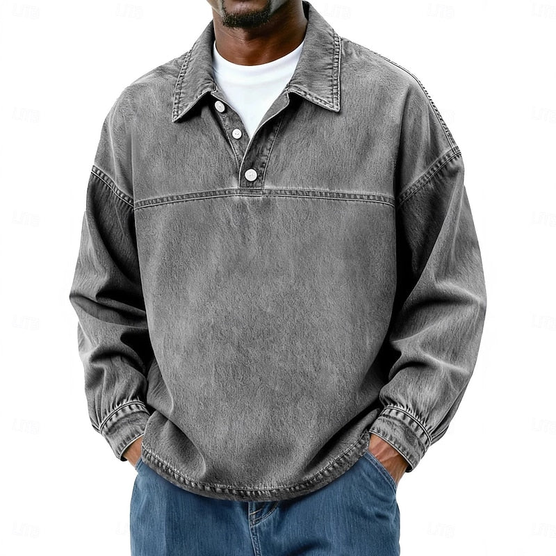 Cormac | Relaxed Washed Pullover