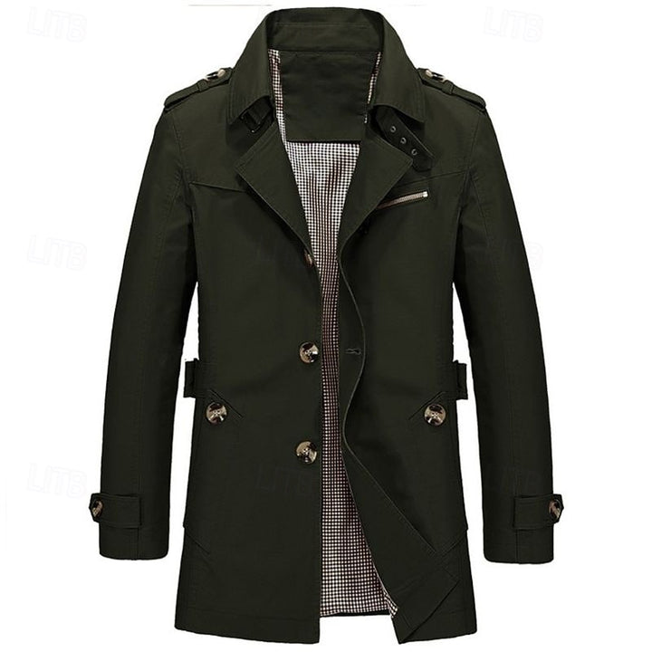 Wallace | Refined Single-Breasted Trench Coat