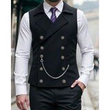 Reuben | Double-Breasted Tailored Vest