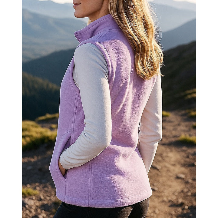 Maeve | Cozy Stand-Collar Vest