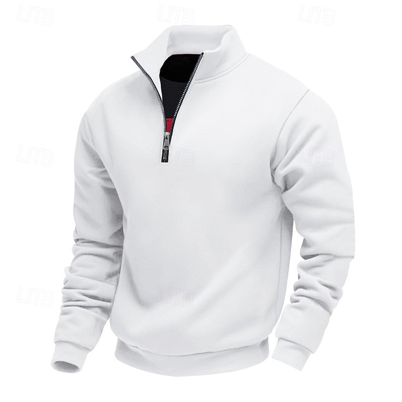 Tanner | Refined Half-Zip Sweatshirt