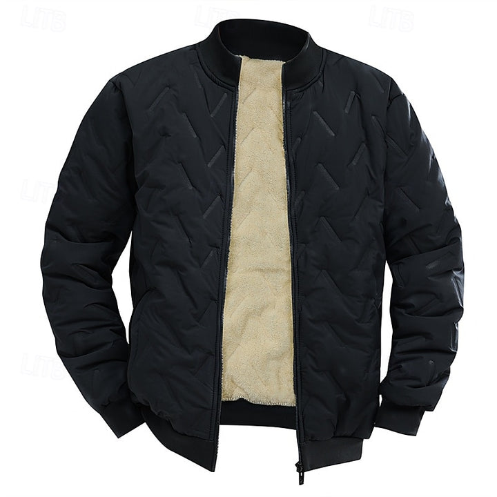 Calder | Quilted Bomber Jacket