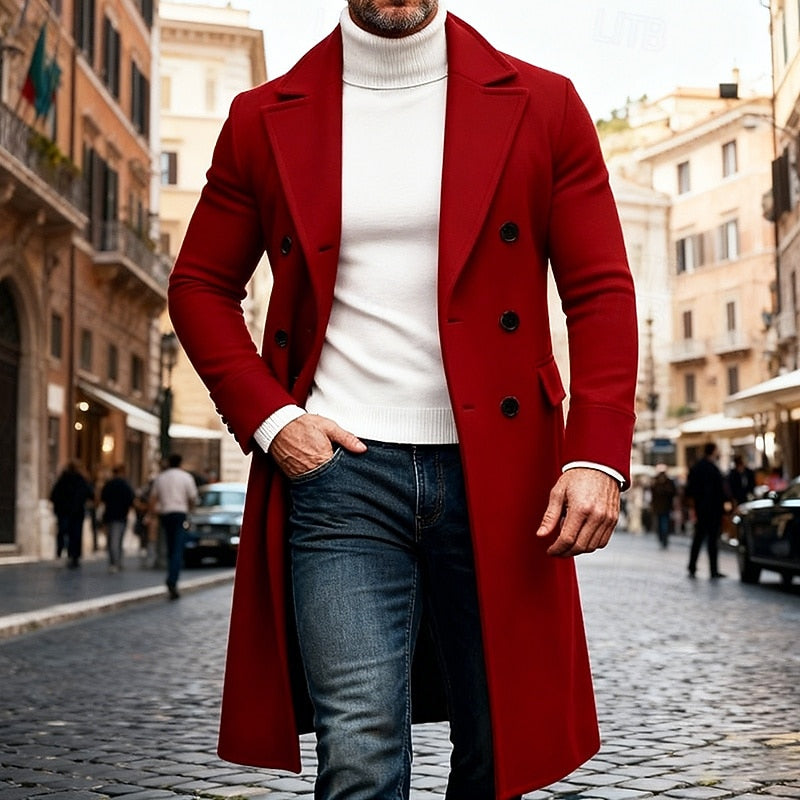 Nolan | Tailored Longline Overcoat