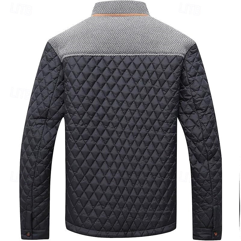 Ellison | Quilted Stand-Collar Jacket