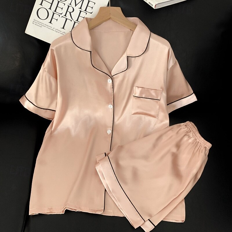 Paige | Relaxed Button-Front Two-Piece Set