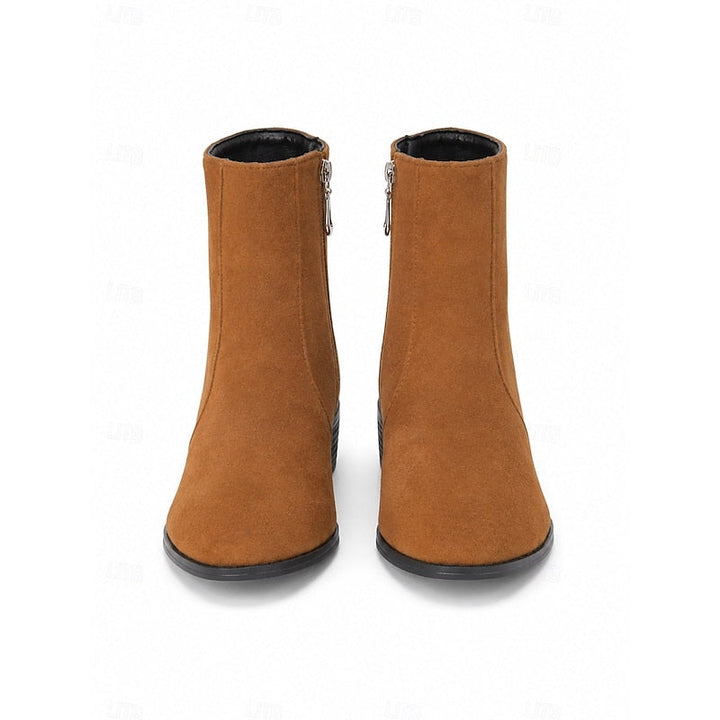 Georgia | Sleek Side-Zip Ankle Boots