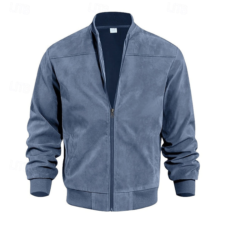 Reginald | Stand-Collar Zip Jacket