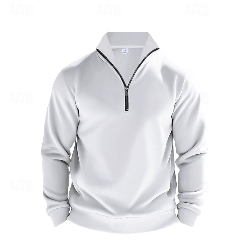 Tanner | Refined Half-Zip Sweatshirt