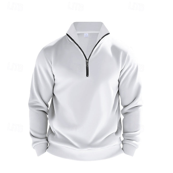 Tanner | Refined Half-Zip Sweatshirt