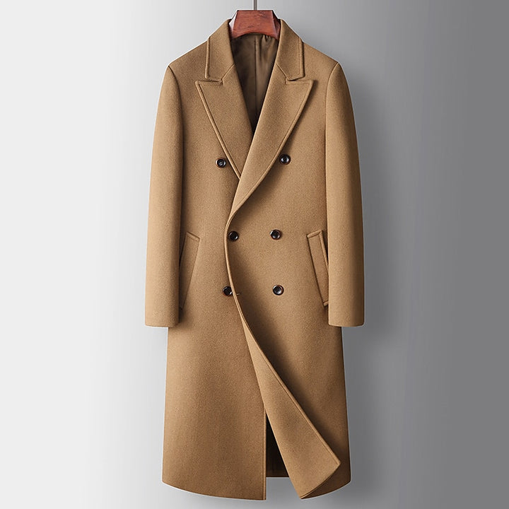 Lincoln | Double-Breasted Longline Overcoat