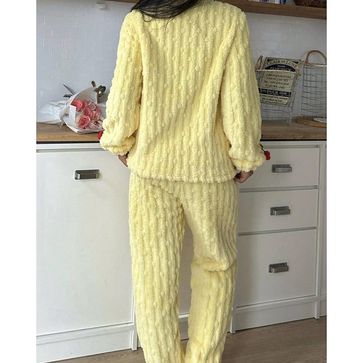 Annette | Cozy Cherry Two-Piece Set