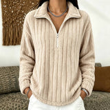 Annalise | Cozy Quarter-Zip Pullover