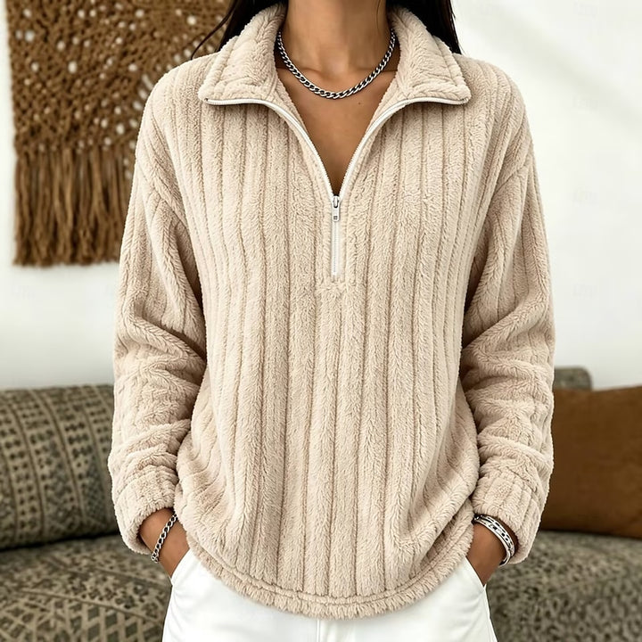 Annalise | Cozy Quarter-Zip Pullover