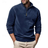 Ellison | Refined Quarter-Zip Sweatshirt