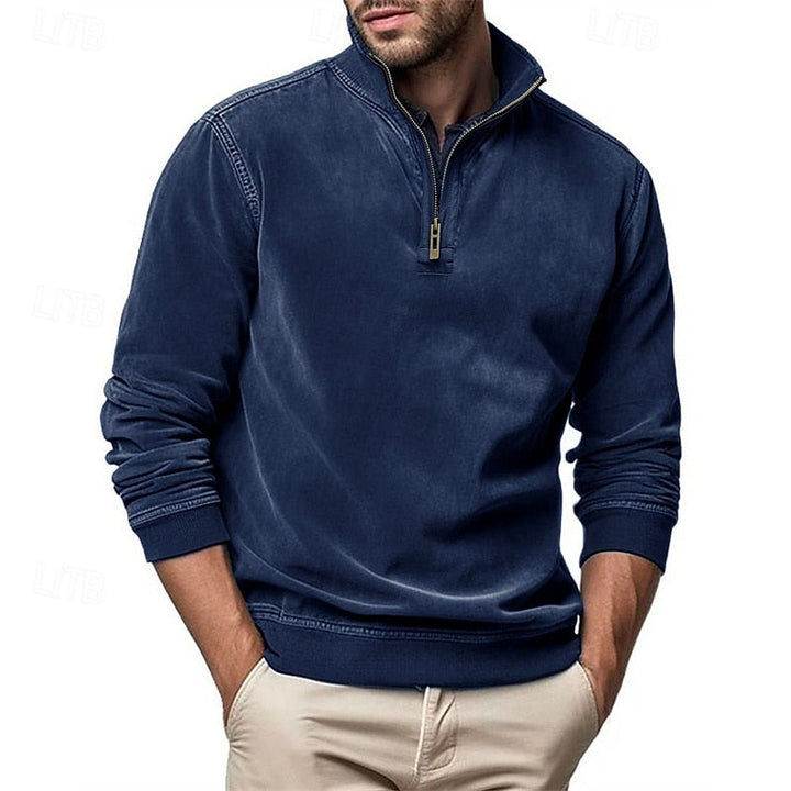 Ellison | Refined Quarter-Zip Sweatshirt