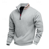 Everett | Quarter-Zip Standing Collar Sweatshirt