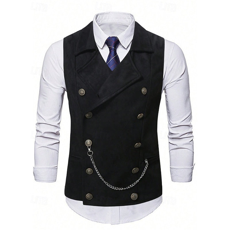 Reuben | Double-Breasted Tailored Vest
