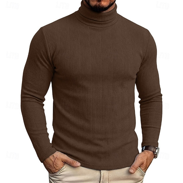 Alistair | Ribbed Turtleneck
