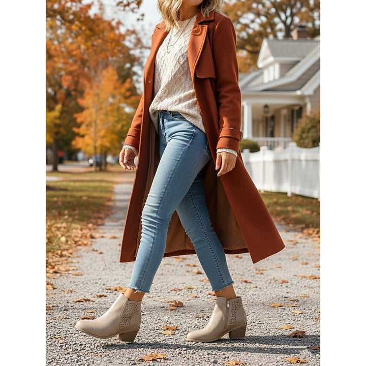 Cassandra | Cutout Block-Heel Ankle Boots