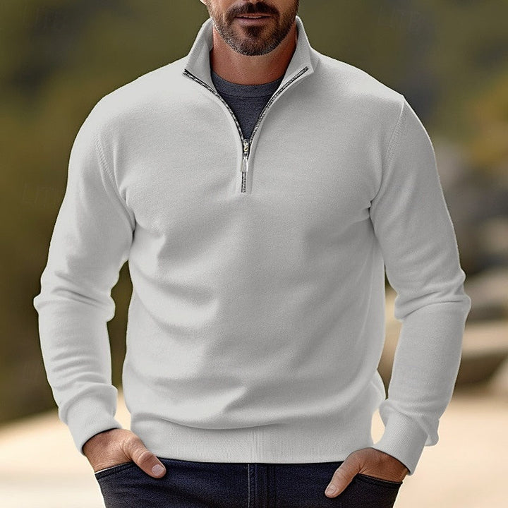 Camden | Half-Zip Stand-Collar Sweater