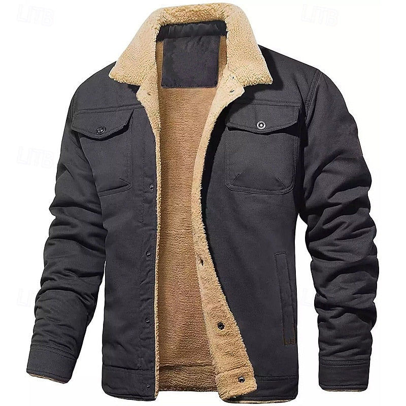 Clayton | Rugged Lined Winter Jacket