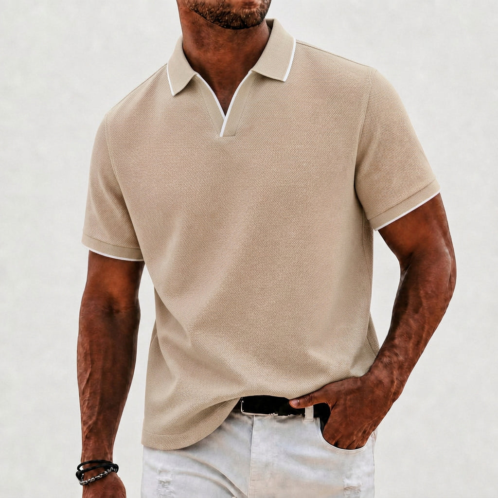 Warren | Classic Collar Knit Polo