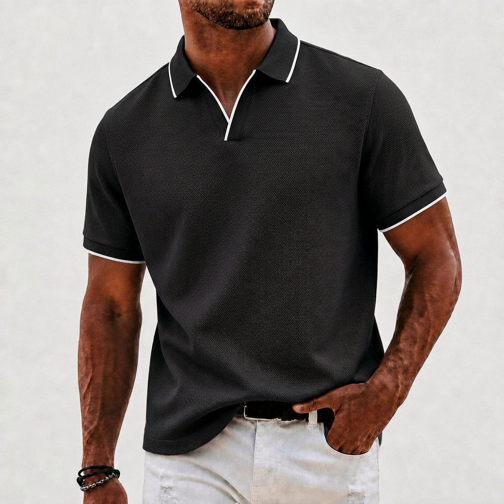 Warren | Classic Collar Knit Polo