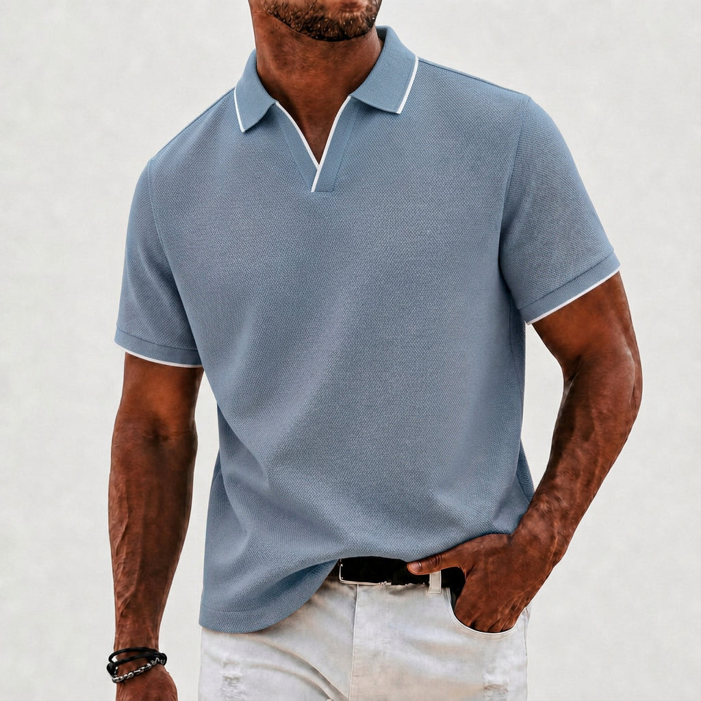 Warren | Classic Collar Knit Polo