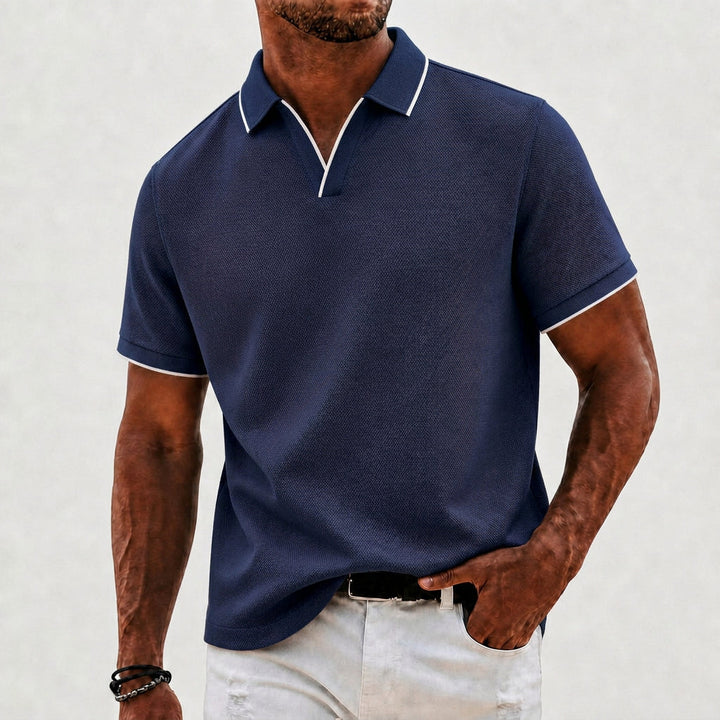 Warren | Classic Collar Knit Polo